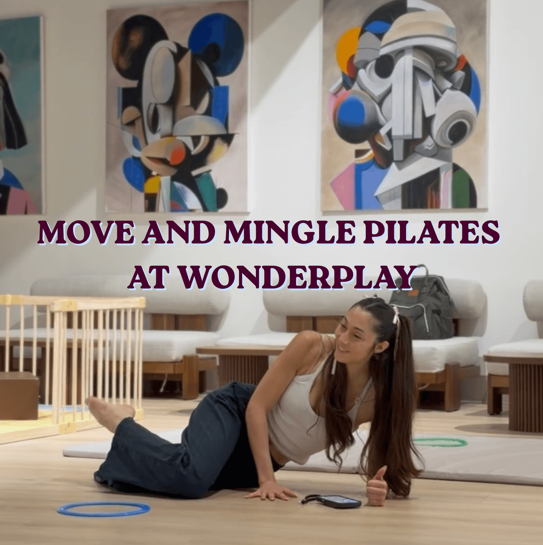 Move & Mingle: Family Pilates at Wonderplay Cafe
